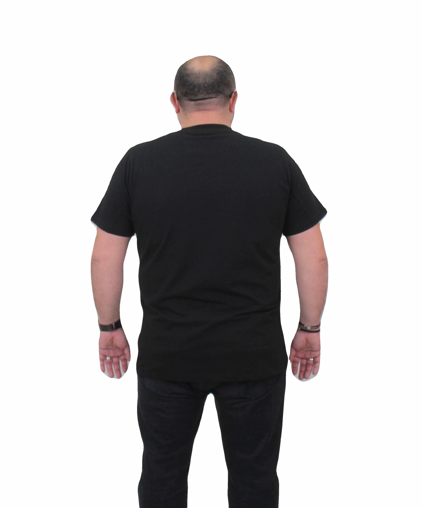 Tişört Bisiklet Yaka NF 24108 SIYAH