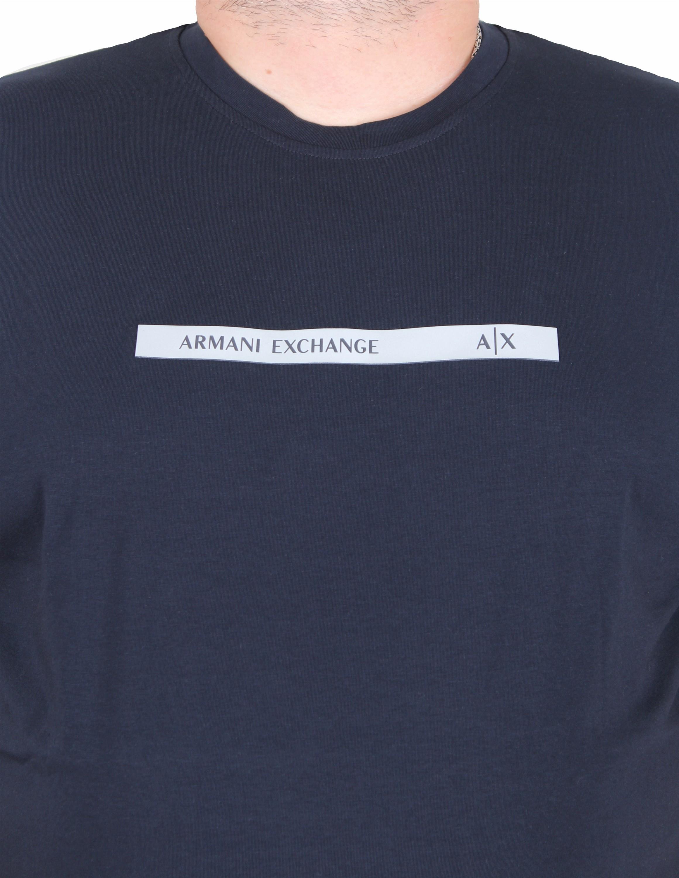 Erkek Büyük Beden Sıfır Yaka Tişört Arm Exc 25131 LACIVERT