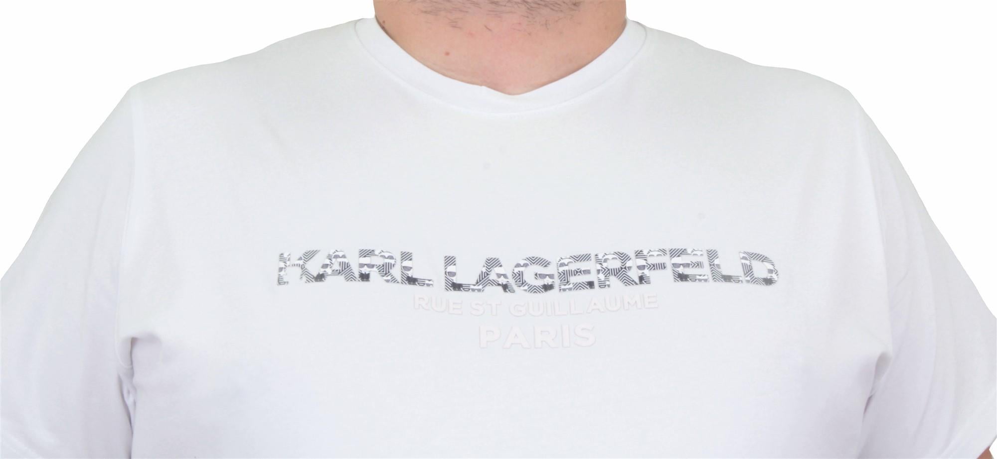 Tişört Bisiklet Yaka KLG 24112 BEYAZ