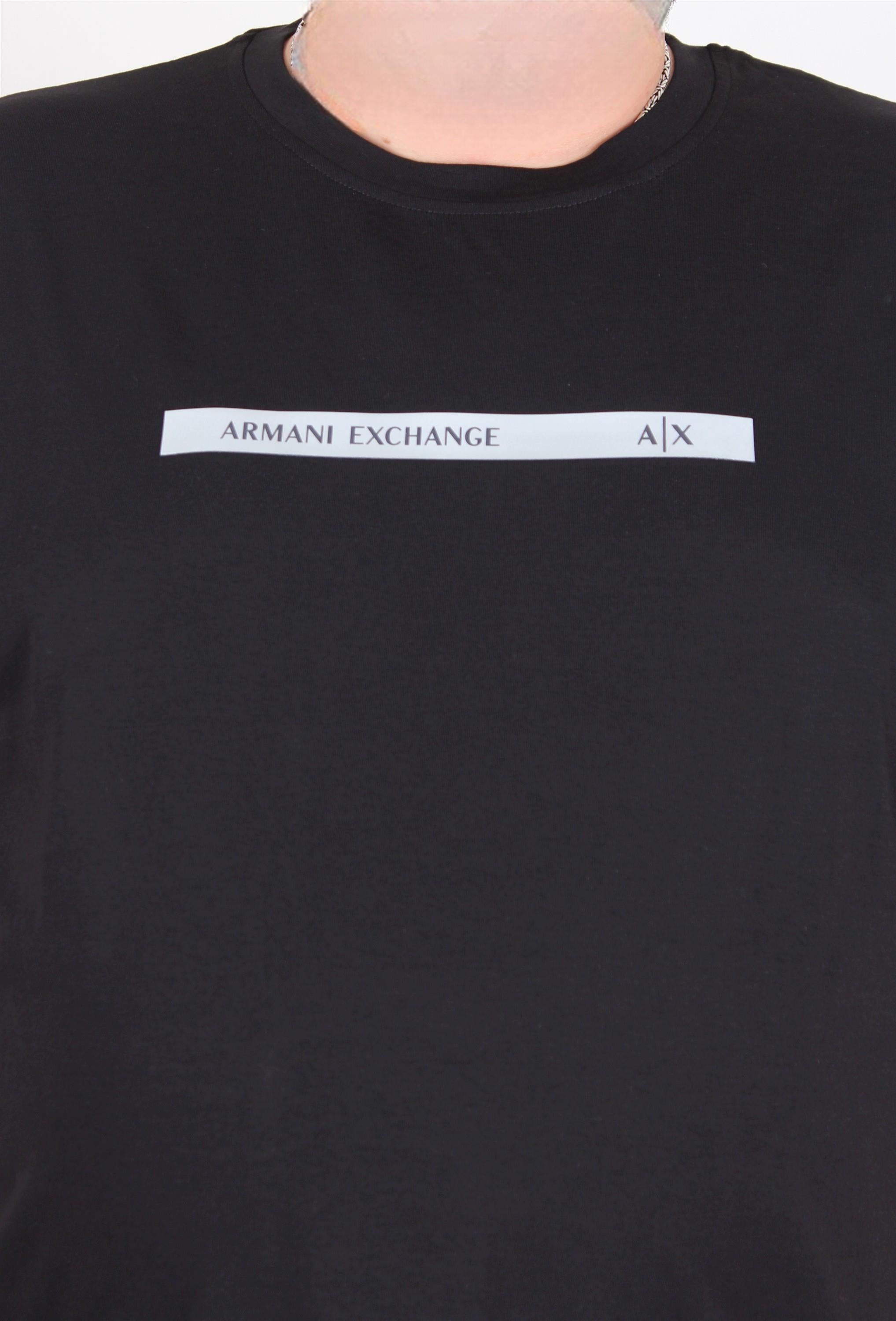 Erkek Büyük Beden Sıfır Yaka Tişört Arm Exc 25131 SIYAH