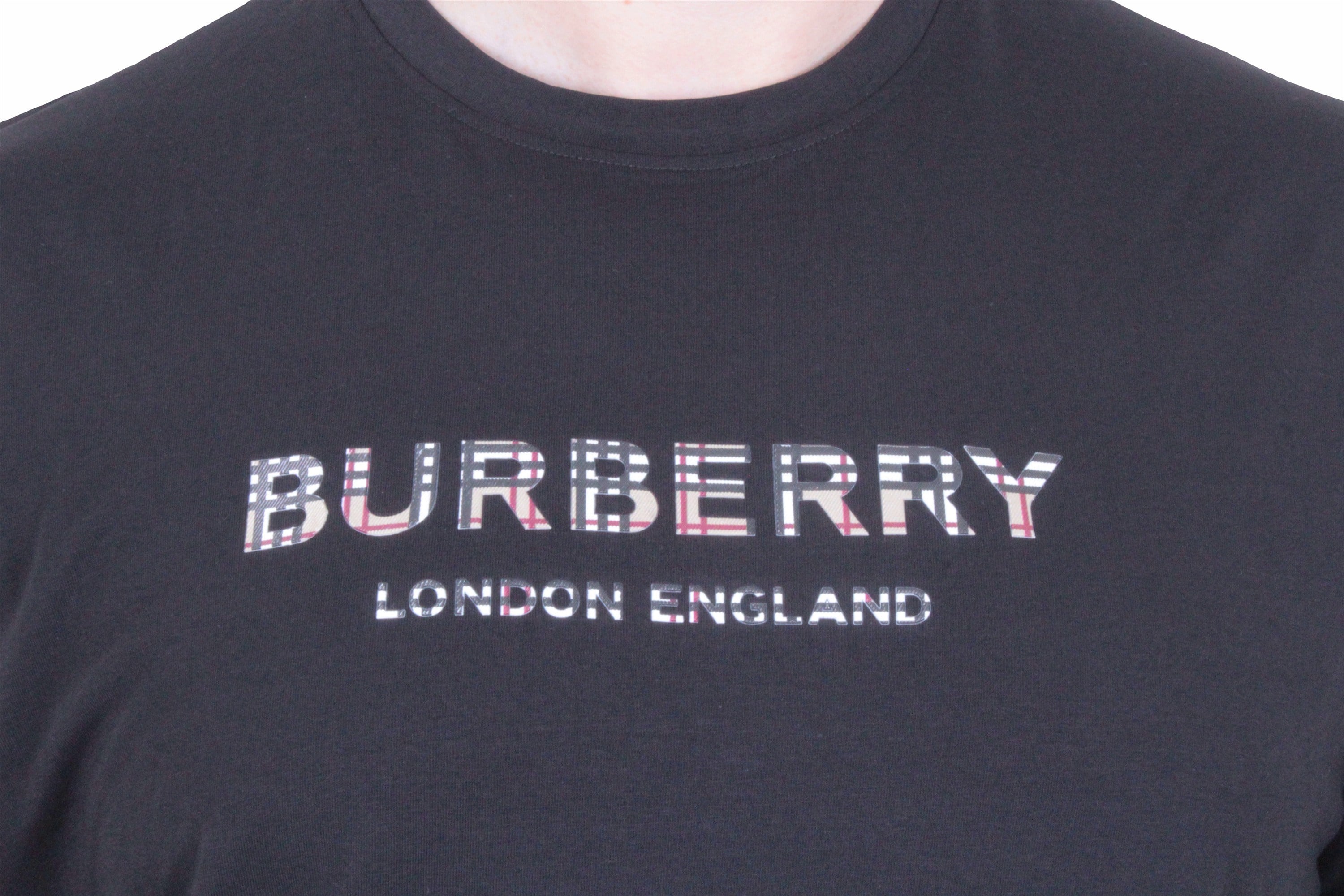 Erkek Büyük Beden Sıfır Yaka Tişört BRBR 26117 SIYAH