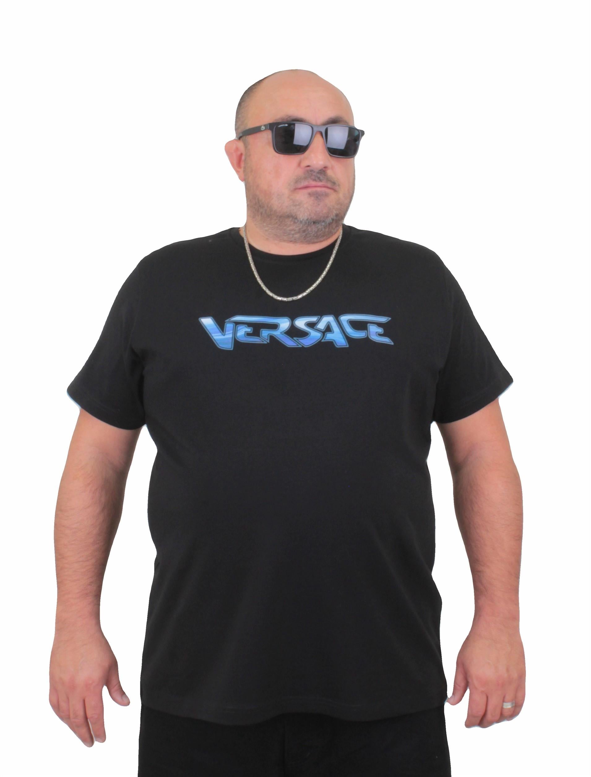 Tişört Bisiklet Yaka VRS 24124 SIYAH