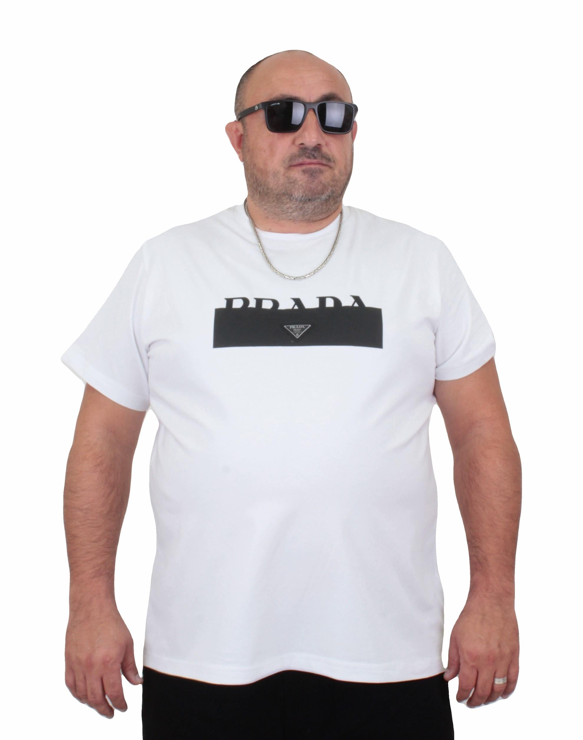 Tişört Bisiklet Yaka PRD 24107 BEYAZ