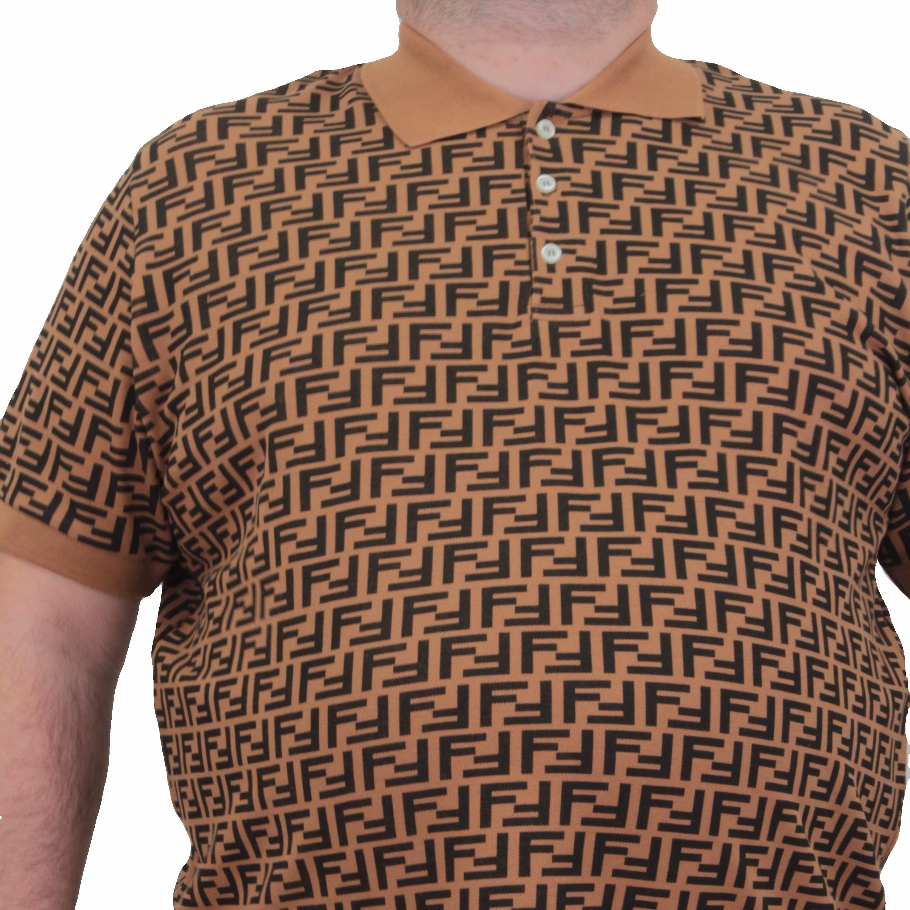 Erkek Büyük Beden Polo Yaka Tişört FND 24458 Vizon