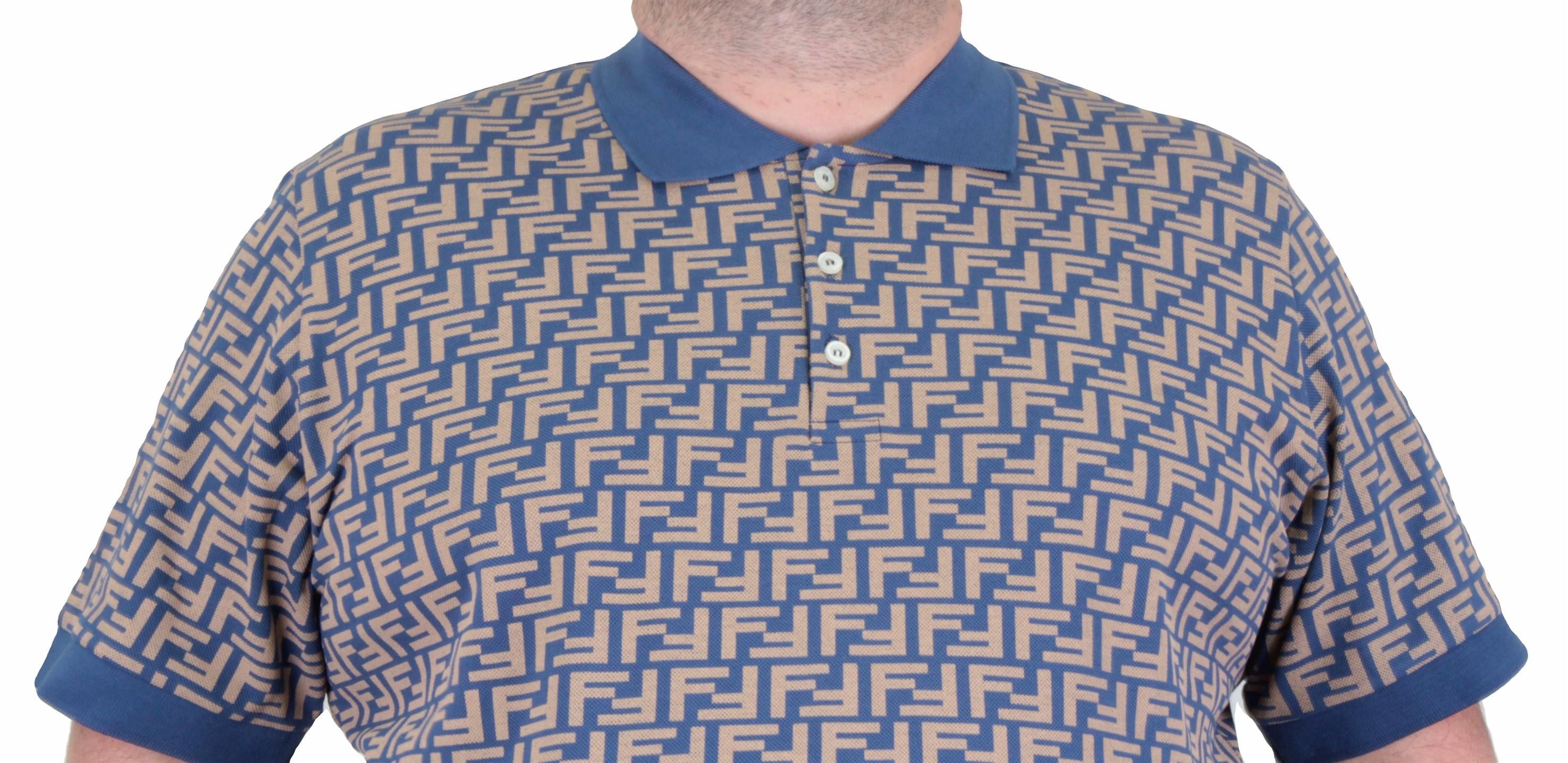 Erkek Büyük Beden Polo Yaka Tişört FND 24458 INDIGO