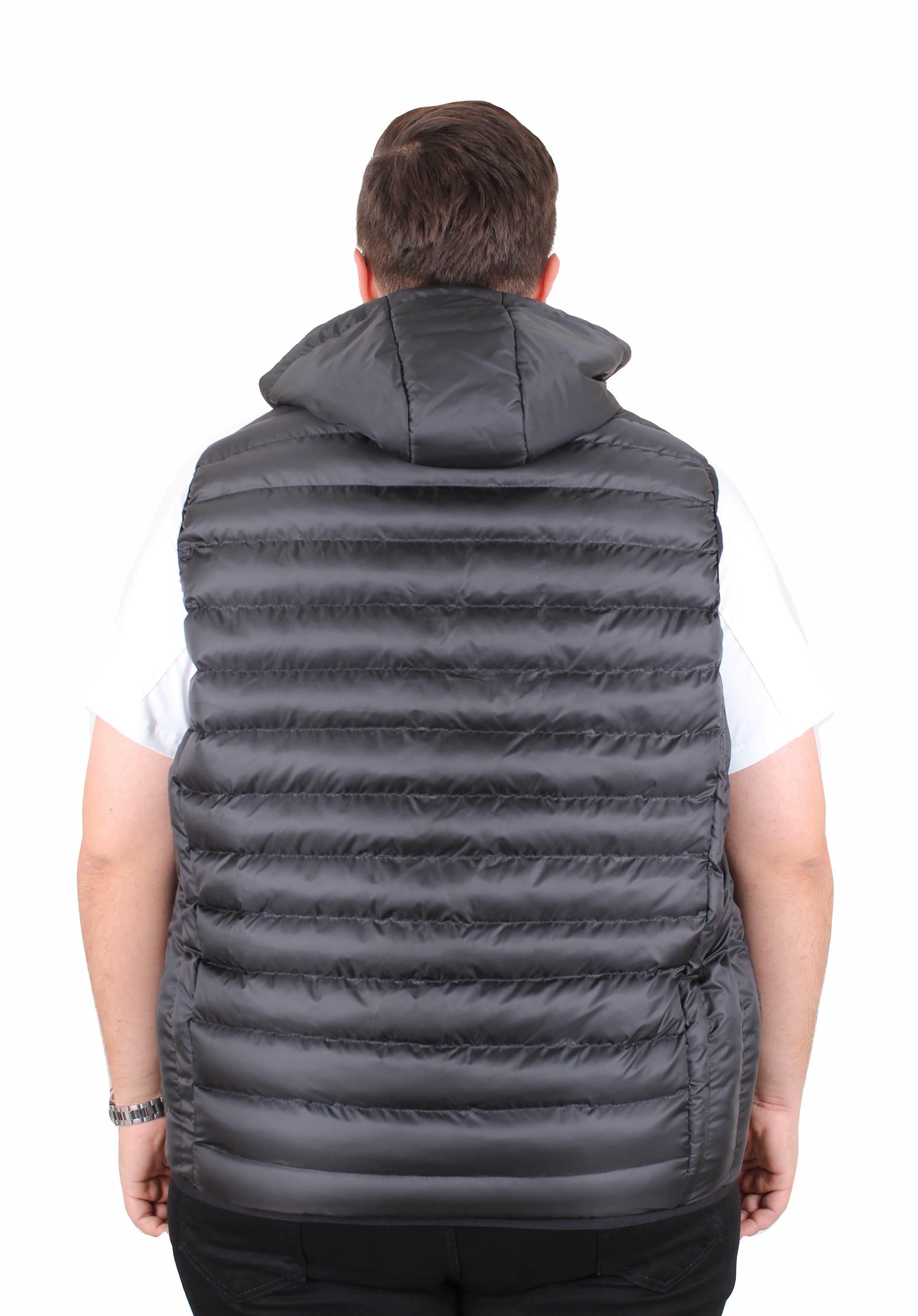 Erkek Büyük Beden Bss. Yelek 2506 SIYAH