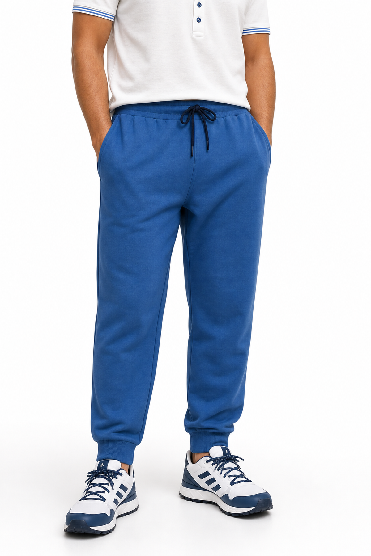 Starbattal Büyük Beden Basic Eşofman Altı Full Lycra 11516 SAKS