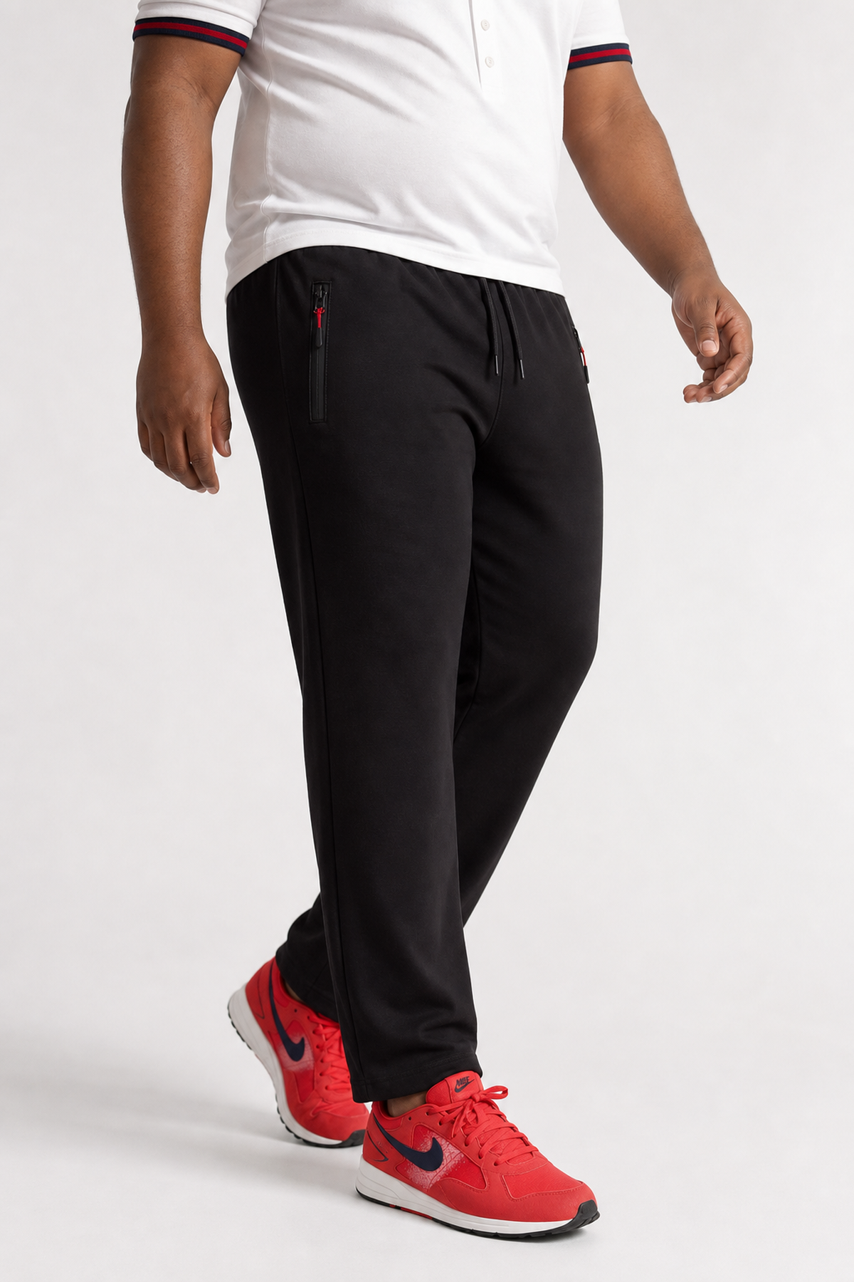 Starbattal Büyük Beden Classic Eşofman Altı Fermuarlı Cep 22500 SIYAH