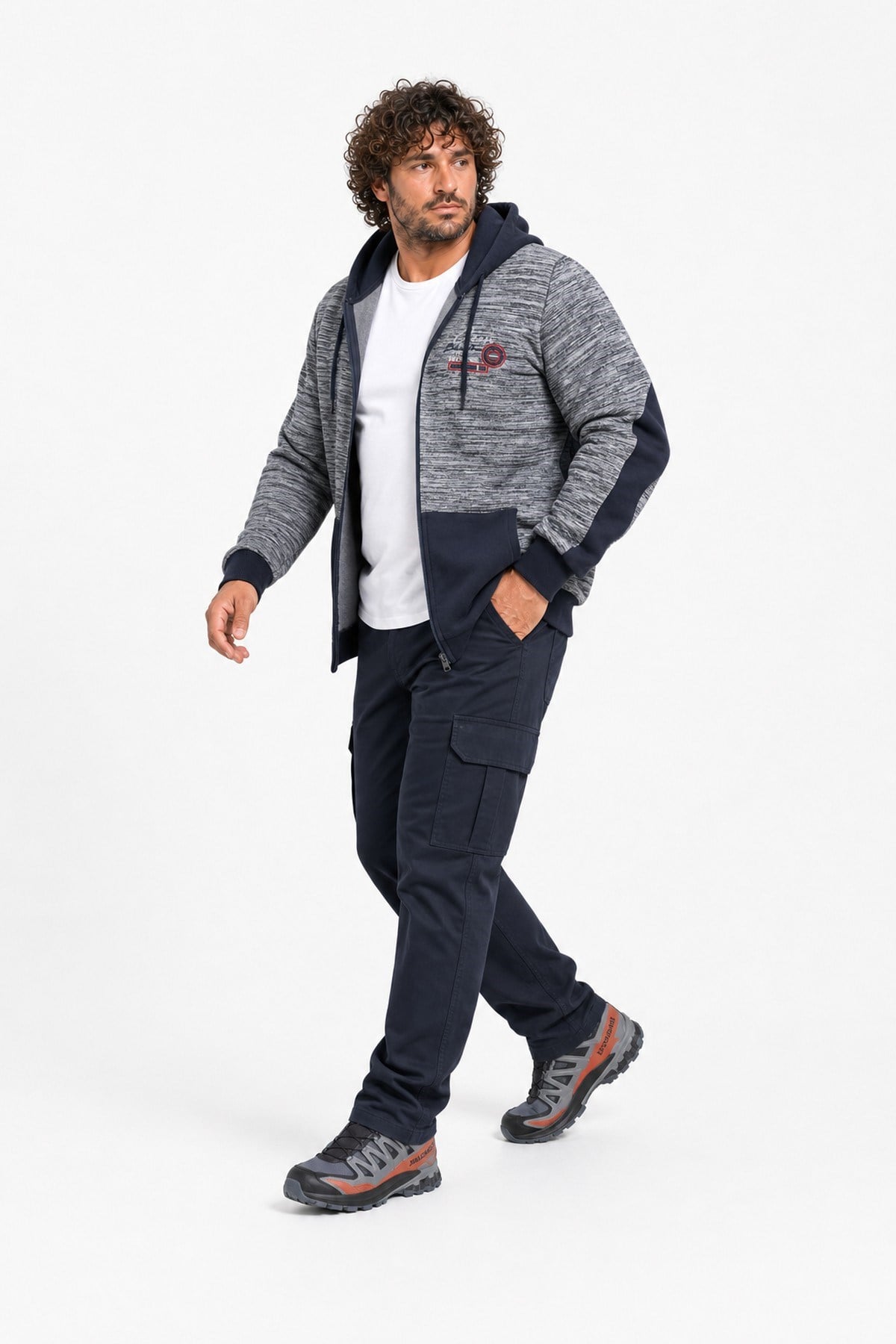 Starbattal Büyük Beden Erkek Sweat The Frontier 22726-4365
