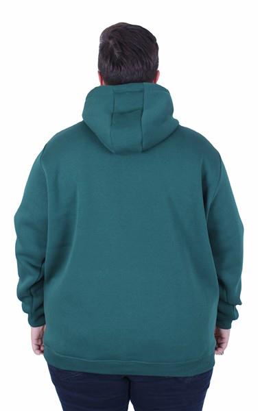 Starbattal Büyük Beden 3ip Kapüşonlu Sweat Lets Go 25720 NEFTI