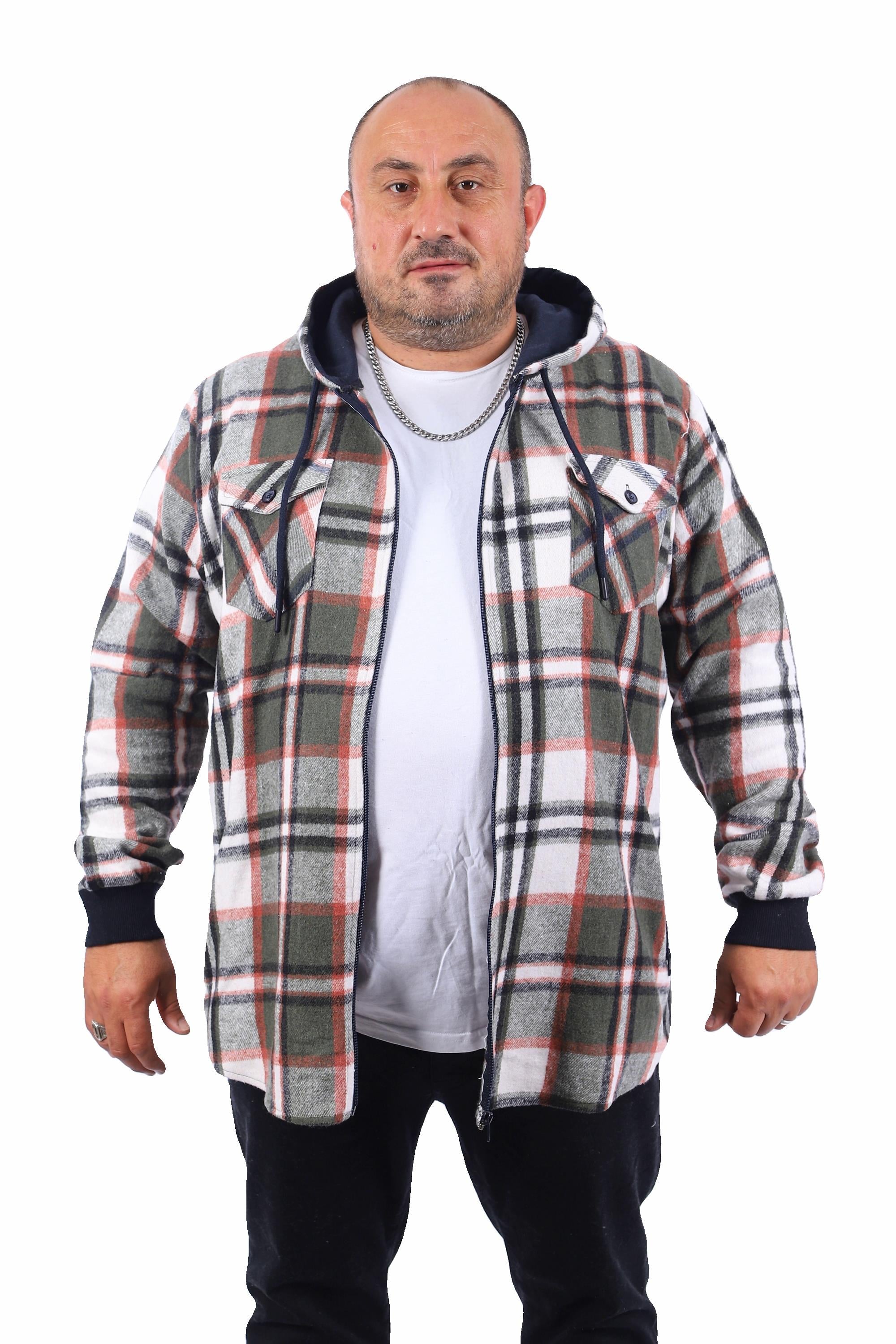 Starbattal Büyük Beden Kapüşonlu Sweat Çift Cep 22204-1688