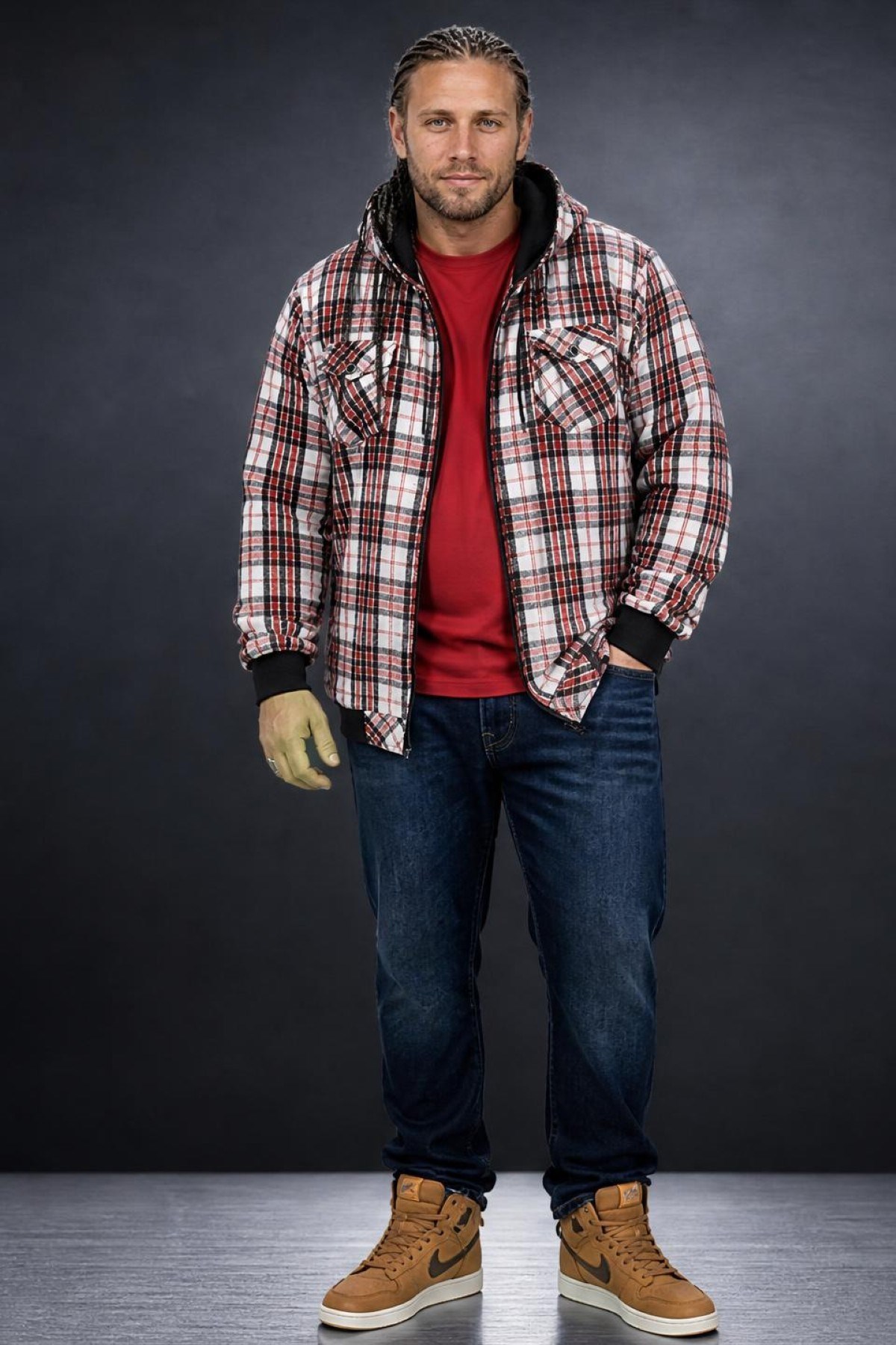 Starbattal Sweatshirt Oduncu Çift Cepli 22206-1625