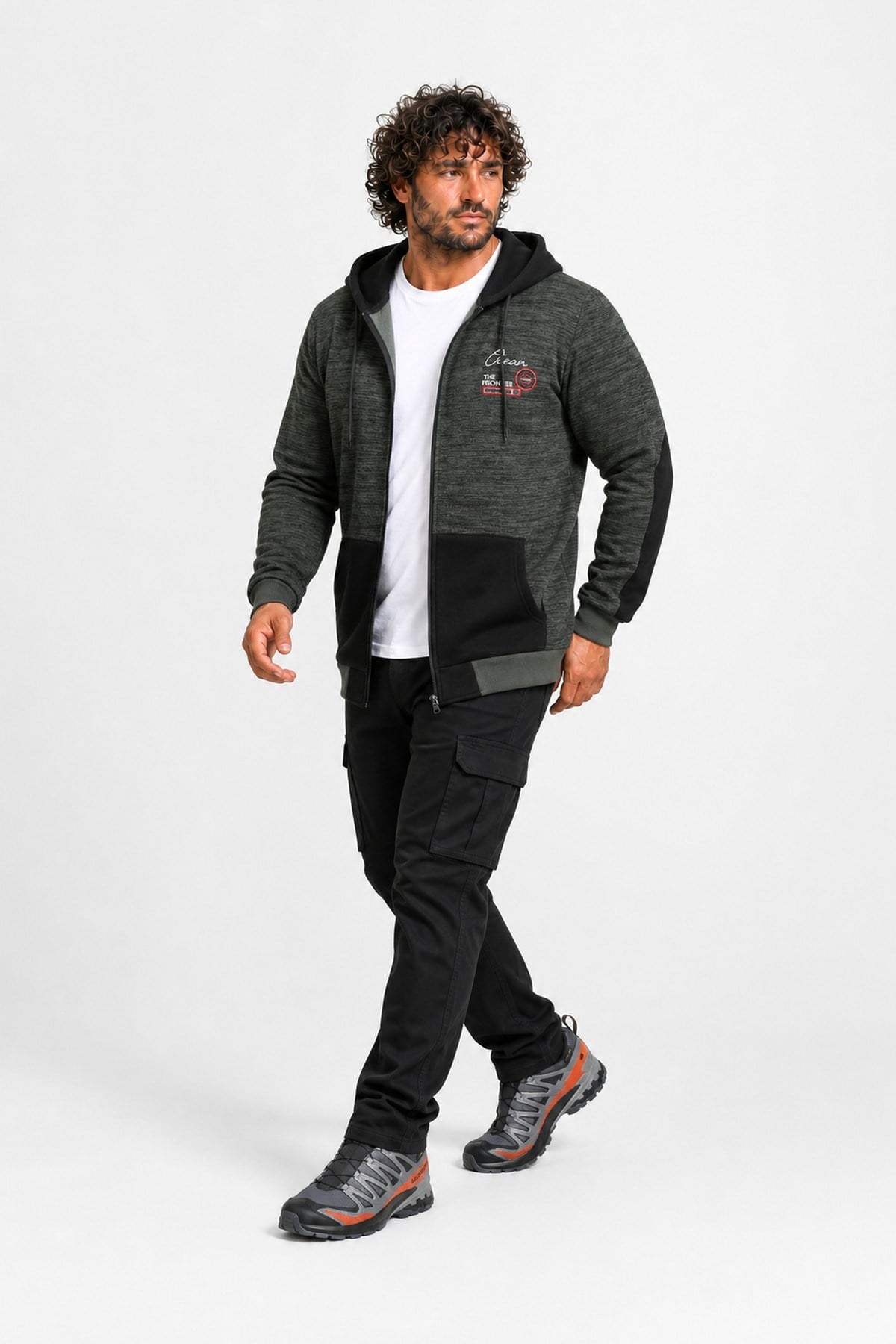 Starbattal Büyük Beden Erkek Sweat The Frontier 22726-4358