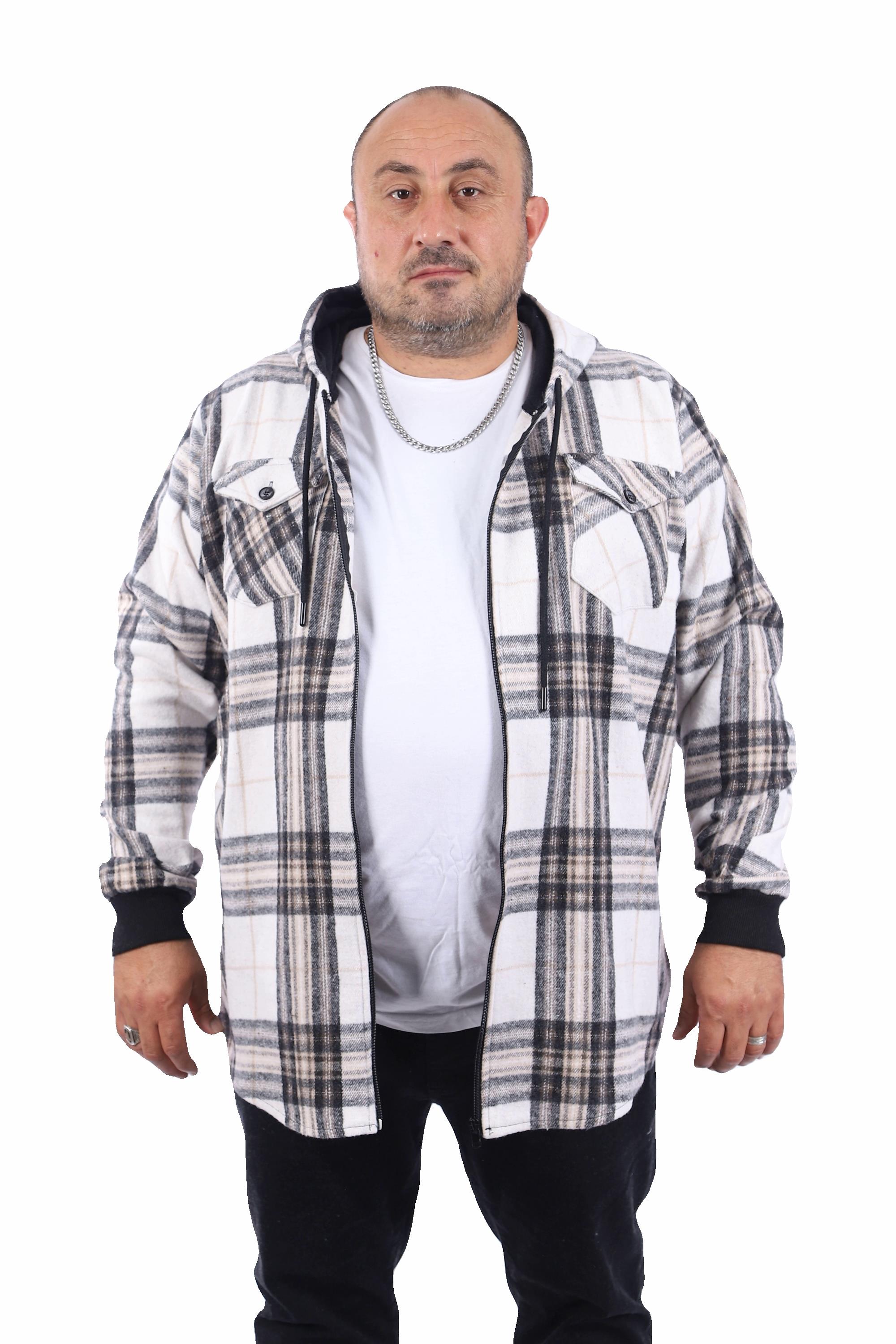 Starbattal Büyük Beden Oduncu Sweat Çift Cep 22202-1769