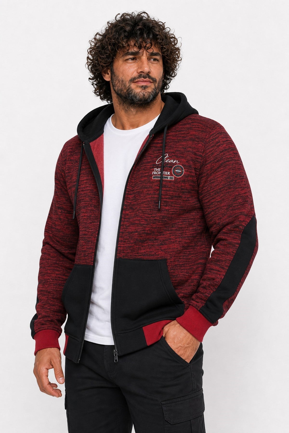 Starbattal Büyük Beden Erkek Sweat The Frontier 22726-4379