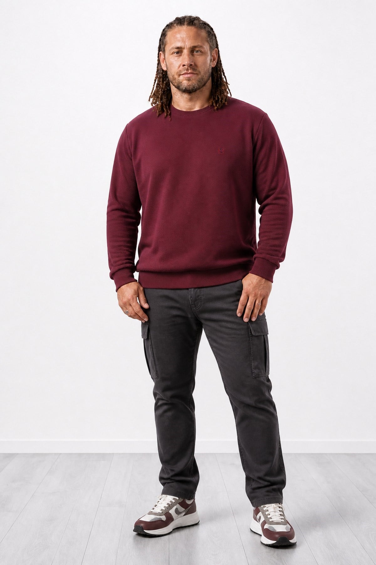 Starbattal Gipeli Sweat  Bisiklet Yaka Wreath 22713-2023