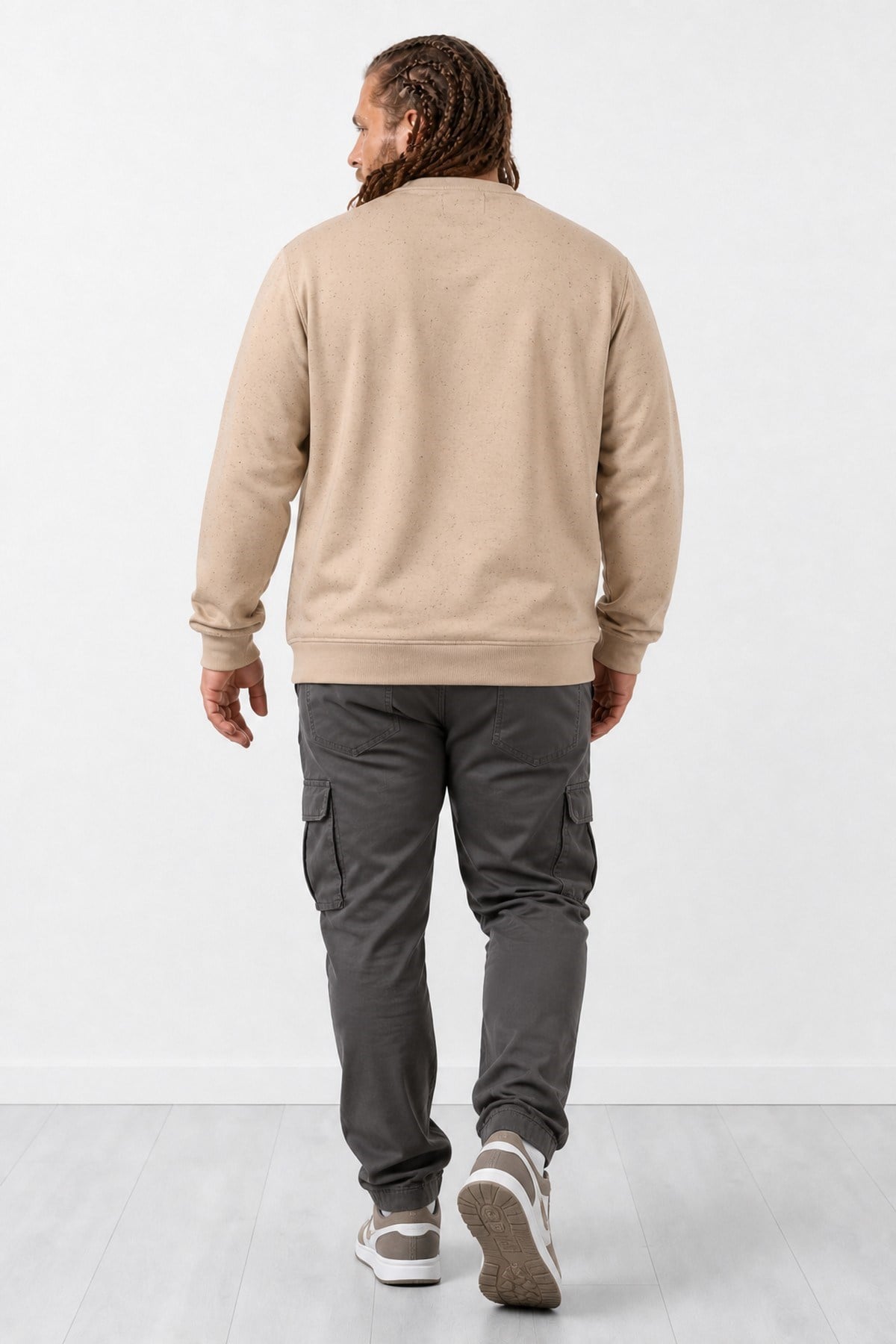 Starbattal Büyük Beden Sweat New York Cıty 22704-2111