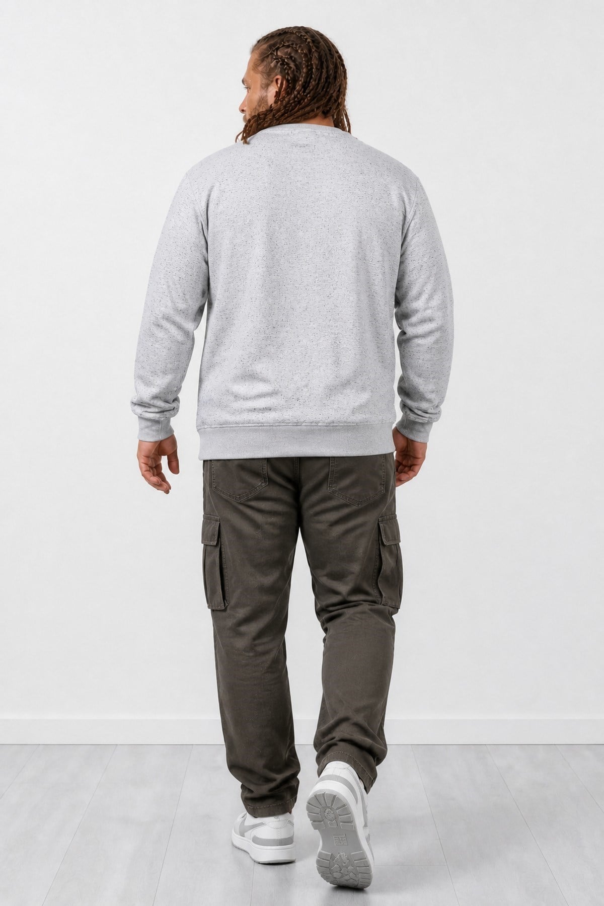 Starbattal Büyük Beden Sweat New York Cıty 22704-2095