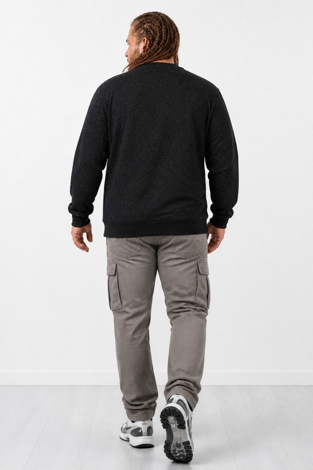Starbattal Büyük Beden Sweat New York Cıty 22704-2079
