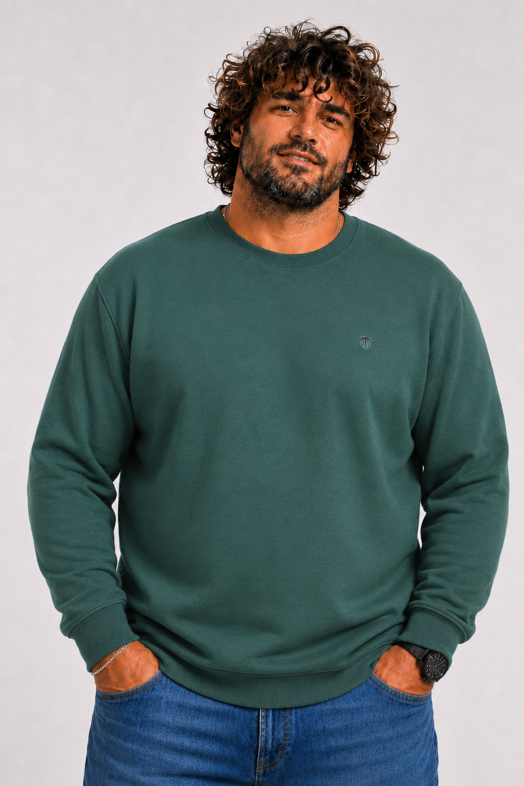 Starbattal Büyük Beden Selanik Classic Sweat 23200 NEFTI