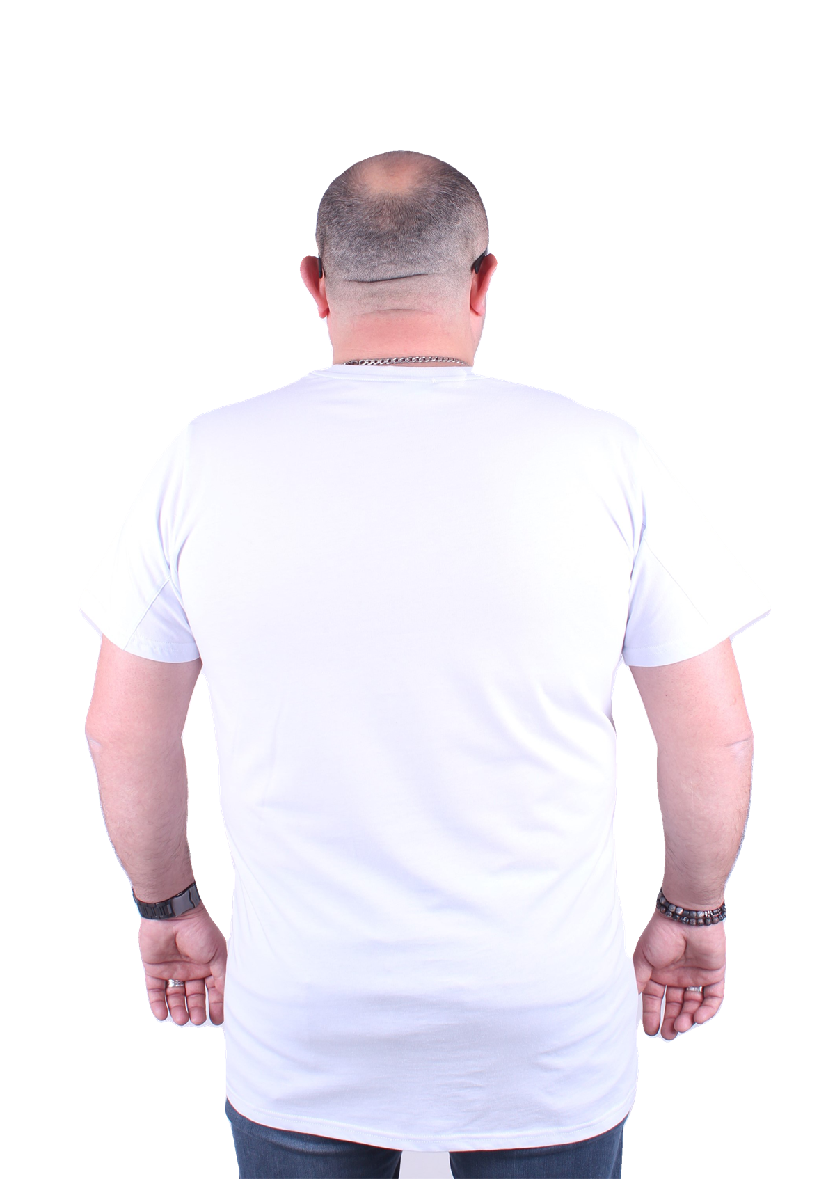 Starbattal Büyük Beden Basic Tişört 11100 BEYAZ