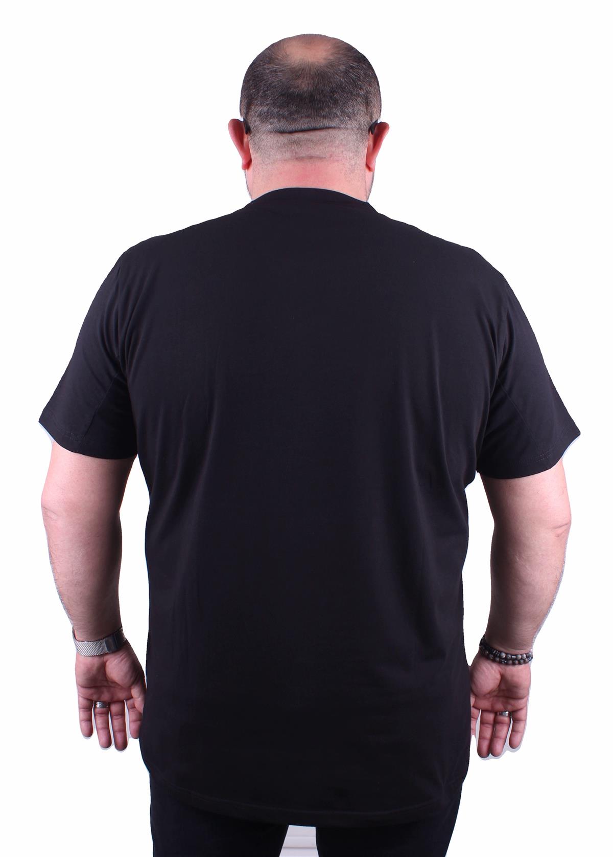 ARM Sıfır Yaka Tişört 23161 SIYAH