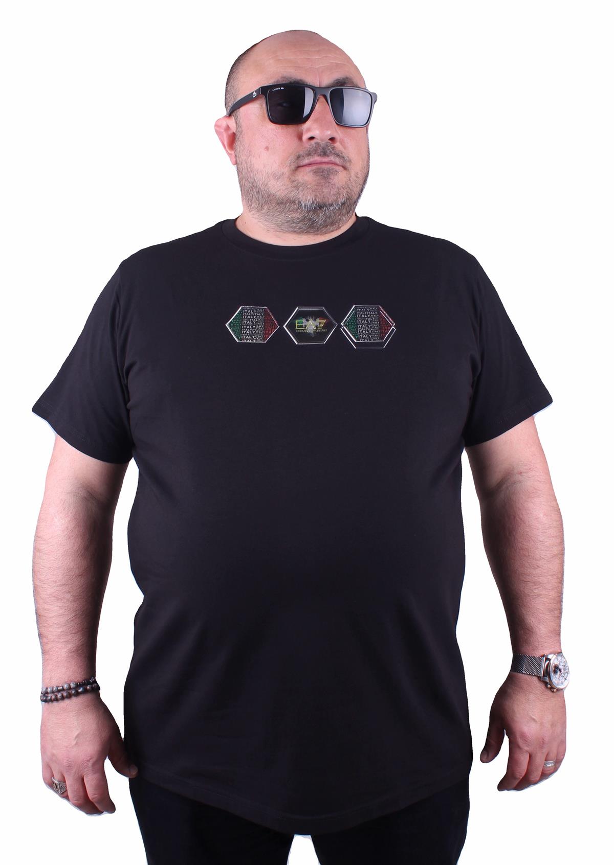 ARM Sıfır Yaka Tişört 23161 SIYAH