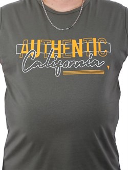 Büyük Beden Erkek Atlet Bisiklet Yaka California Haki 22133-3-3521