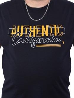 Büyük Beden Erkek Atlet Bisiklet Yaka California Siyah 22133-1-3539