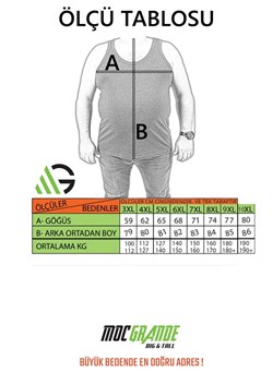 Starbattal Büyük Beden %100 Pamuk 2Li Atlet 11200-136