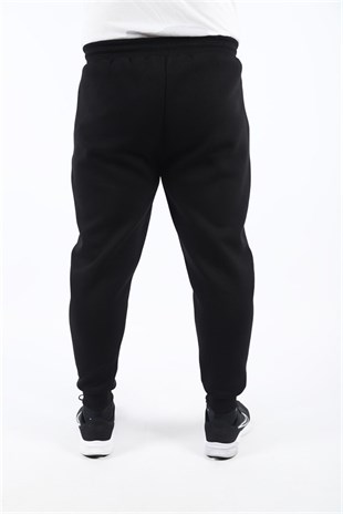 Starbattal Büyük Beden 3ip Classic Eşofman Altı 22515 SIYAH