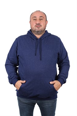 Starbattal Büyük Beden Basic Kapüşonlu Sweat 22705-1270