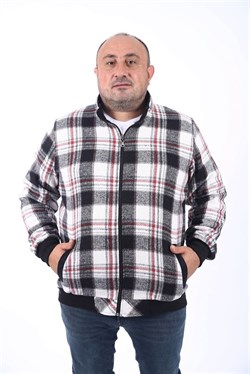 Starbattal Büyük Beden Dik Yaka Sweat Oduncu 22219-2243