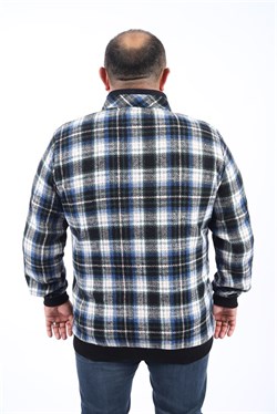 Starbattal Büyük Beden Dik Yaka Sweat Oduncu 22219-2215