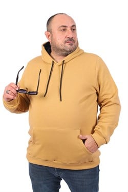 Starbattal Büyük Beden Erkek Basic Sweat Kapüşonlu 11700-31