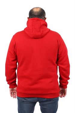 Starbattal Büyük Beden Erkek Basic Sweat Kapüşonlu 11700-87