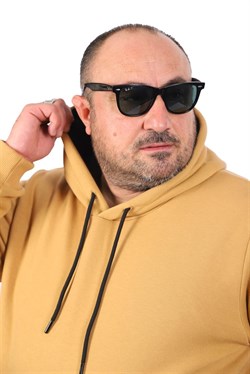 Starbattal Büyük Beden Erkek Basic Sweat Kapüşonlu 11700-31