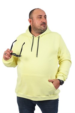 Starbattal Büyük Beden Erkek Basic Sweat Kapüşonlu 11700-52