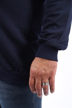 Starbattal Büyük Beden Erkek Polo Yaka Sweatshirt 22404-728