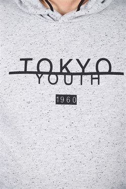 Starbattal Büyük Beden Erkek Sweat  Kapüsonlu Tokyo 22702-1318