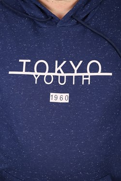 Starbattal Büyük Beden Erkek Sweat  Kapüsonlu Tokyo 22702-1310