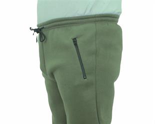 Starbattal Büyük Beden Fermuarlı Eşofman Altı 3ip 11517 HAKI