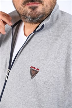 Starbattal Büyük Beden Hırka Fermuarlı Approval 22723-2533