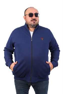 Starbattal Büyük Beden Hırka Fermuarlı Approval 22723-2519