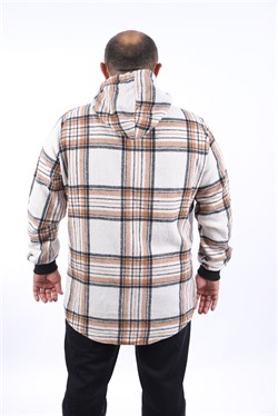 Starbattal Büyük Beden Kapüşonlu Sweat Çıft Cep 22205-1661