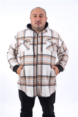 Starbattal Büyük Beden Kapüşonlu Sweat Çıft Cep 22205-1661