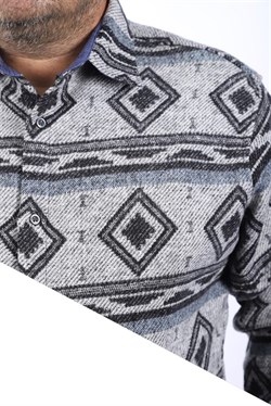 Starbattal Büyük Beden Oduncu Gömlek Gray Wolves 22213-2640