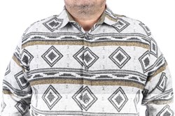 Starbattal Büyük Beden Oduncu Gömlek Gray Wolves 22213-2631