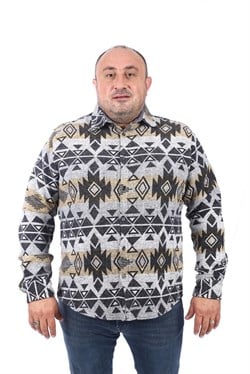 Starbattal Büyük Beden Oduncu Gömlek Red Apple 22210-2730