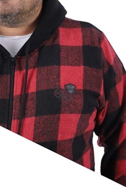 Starbattal Büyük Beden Oduncu Sweat  kapüşonlu 22200-4333